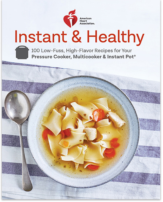 Instant Healthy cookbook cover