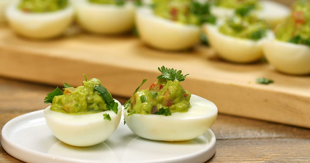 Guacamole Deviled Eggs Recipe