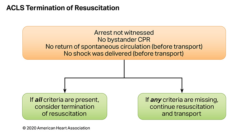 ACLS Termination of Resuscitation