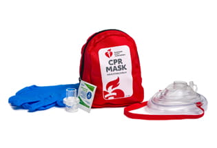 CPR mask soft case