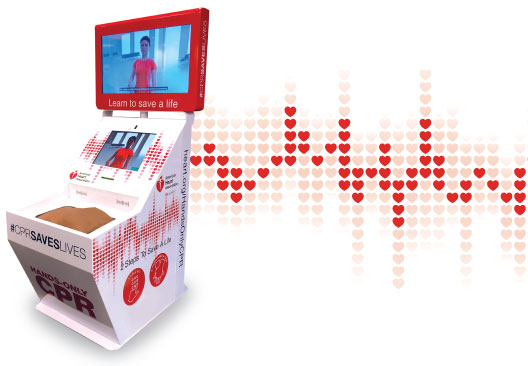 Kiosks Sponsorship CPR Kiosk Hands-Only CPR