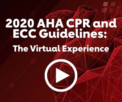 2020 AHA CPR and ECC Guideline: The Virtual Experience event play button