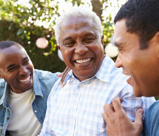 three men secondary landing page CPR Awareness week opt