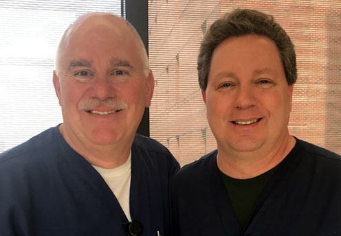 Michael Lovelace and colleague Michael Lovelace and colleague