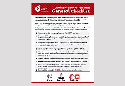 CERP General Checklist