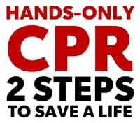 hands only cpr - two steps to save a life