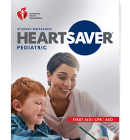 Heartsaver Pediatric Student Workbook cover image