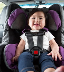 baby in car seat image