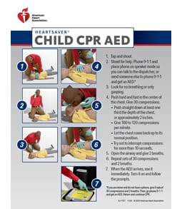 Heartsaver Child CPR AED image