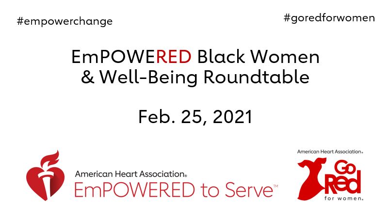 EmPOWERED Black Women and Well-Being Roundtable