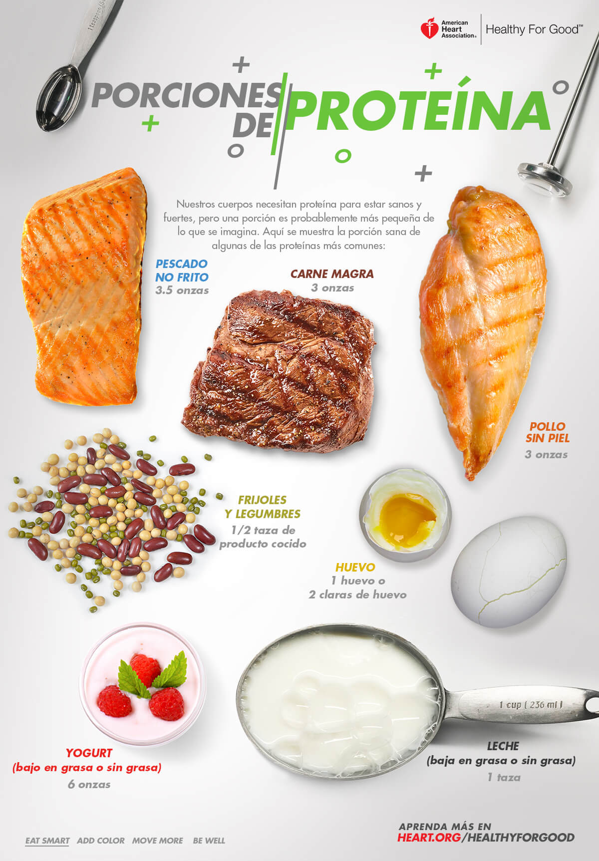 Pick A Protein Infographic Spanish