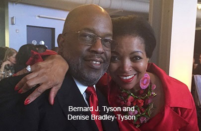 Bernard J Tyson and Denise Bradley Tyson