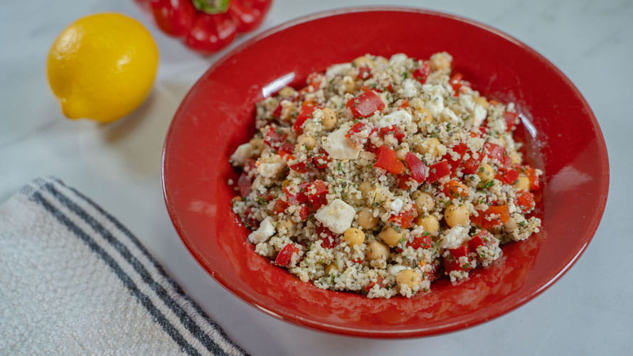 Couscous with Chickpeas American Heart Association CPR & First Aid