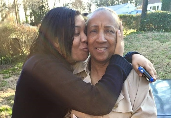 Jasmine Johnson and her mother, Janie Fielder Johnson. (Photo by Joi Holmes)