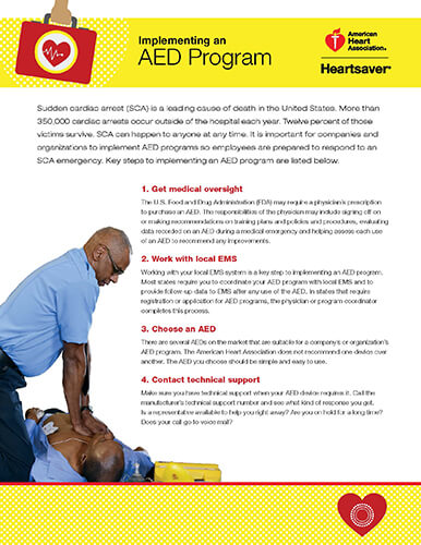 AED Implementation | American Heart Association CPR & First Aid