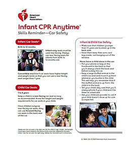 Infant CPR Anytime Car Safety image