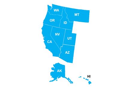 western_states_region_900x600_names Western States Region WA,MT,OR,ID,CA,NV,UT,AZ,AK