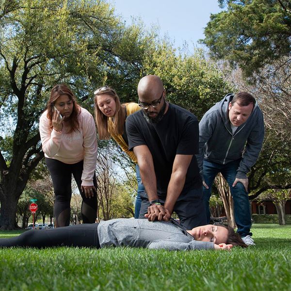 AHA Bystanders assisting with CPR CPR