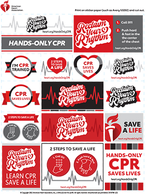 Reclaim Your Rhythm Sticker Sheet image