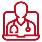 Telehealth icon image