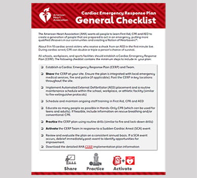 CERP General Checklist min image